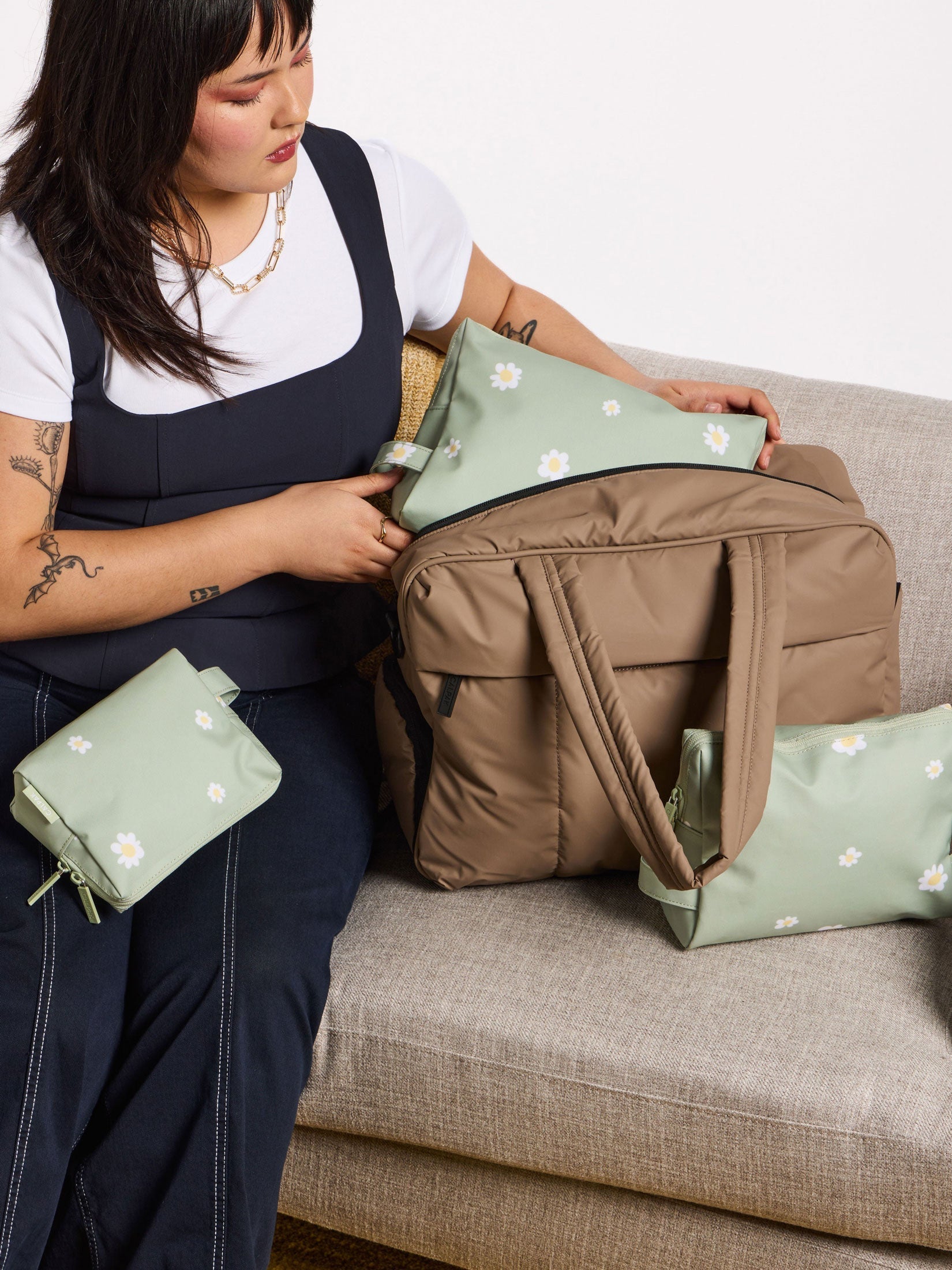 Water Resistant Zip Pouch Set (3 Pieces)