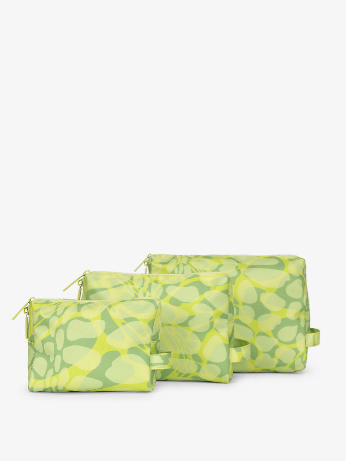 Water Resistant Zip Pouch Set (3 Pieces)