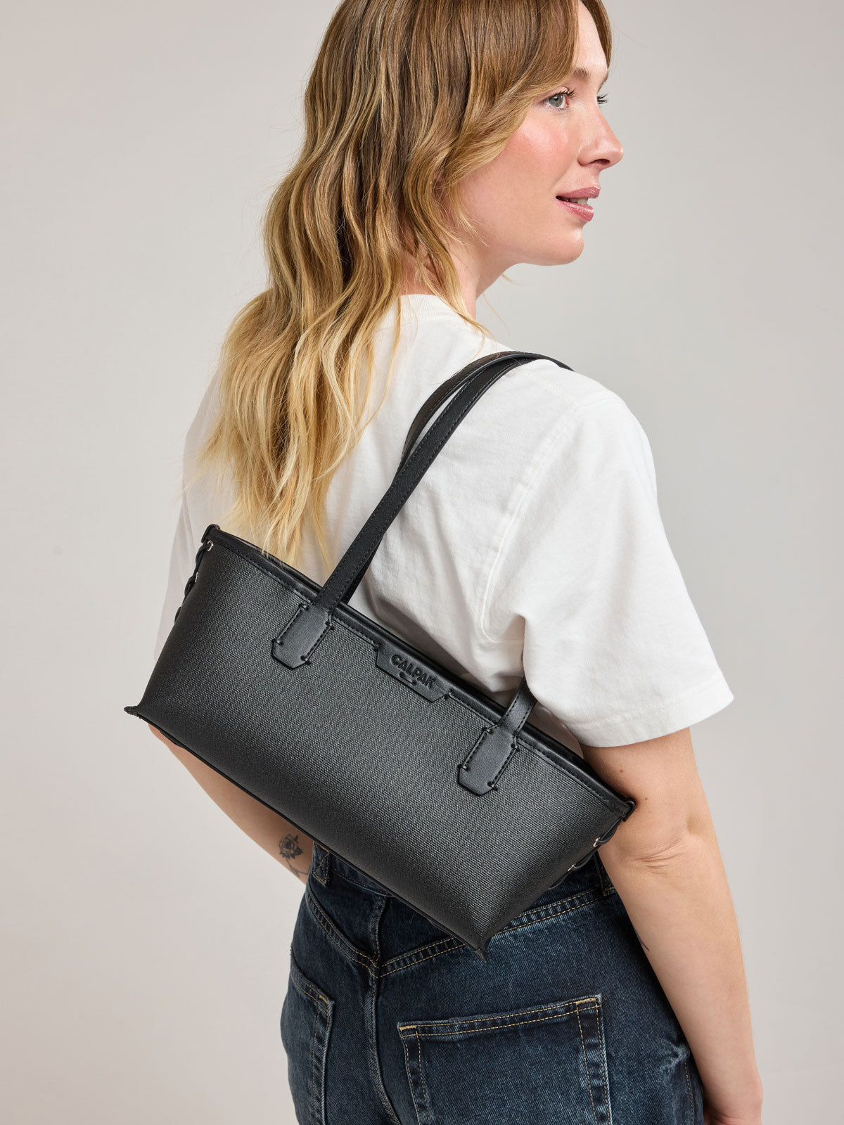 Colette Canvas Shoulder Tote