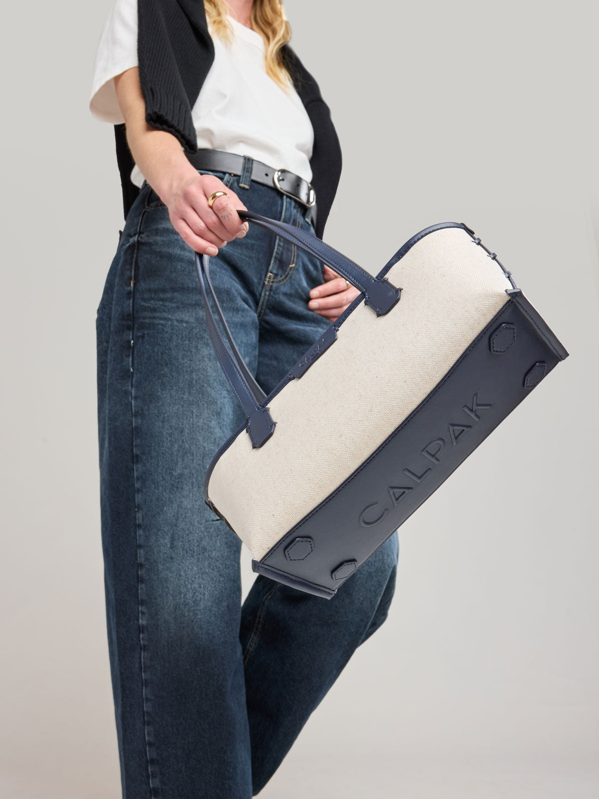 Colette Canvas Shoulder Tote
