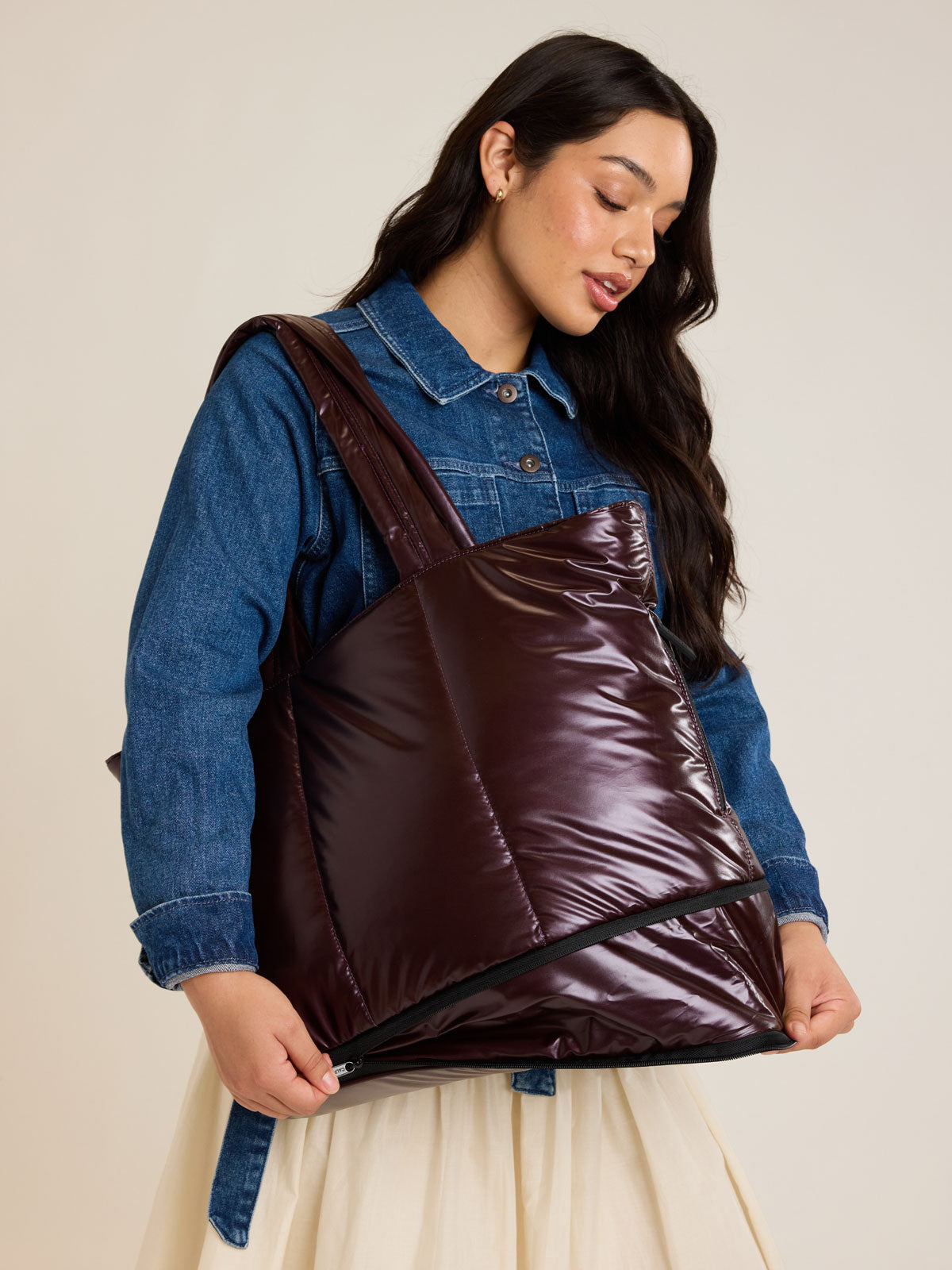 Luka Expandable Laptop Tote