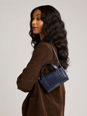 Haven Mini Crossbody Bag in Croc-Embossed