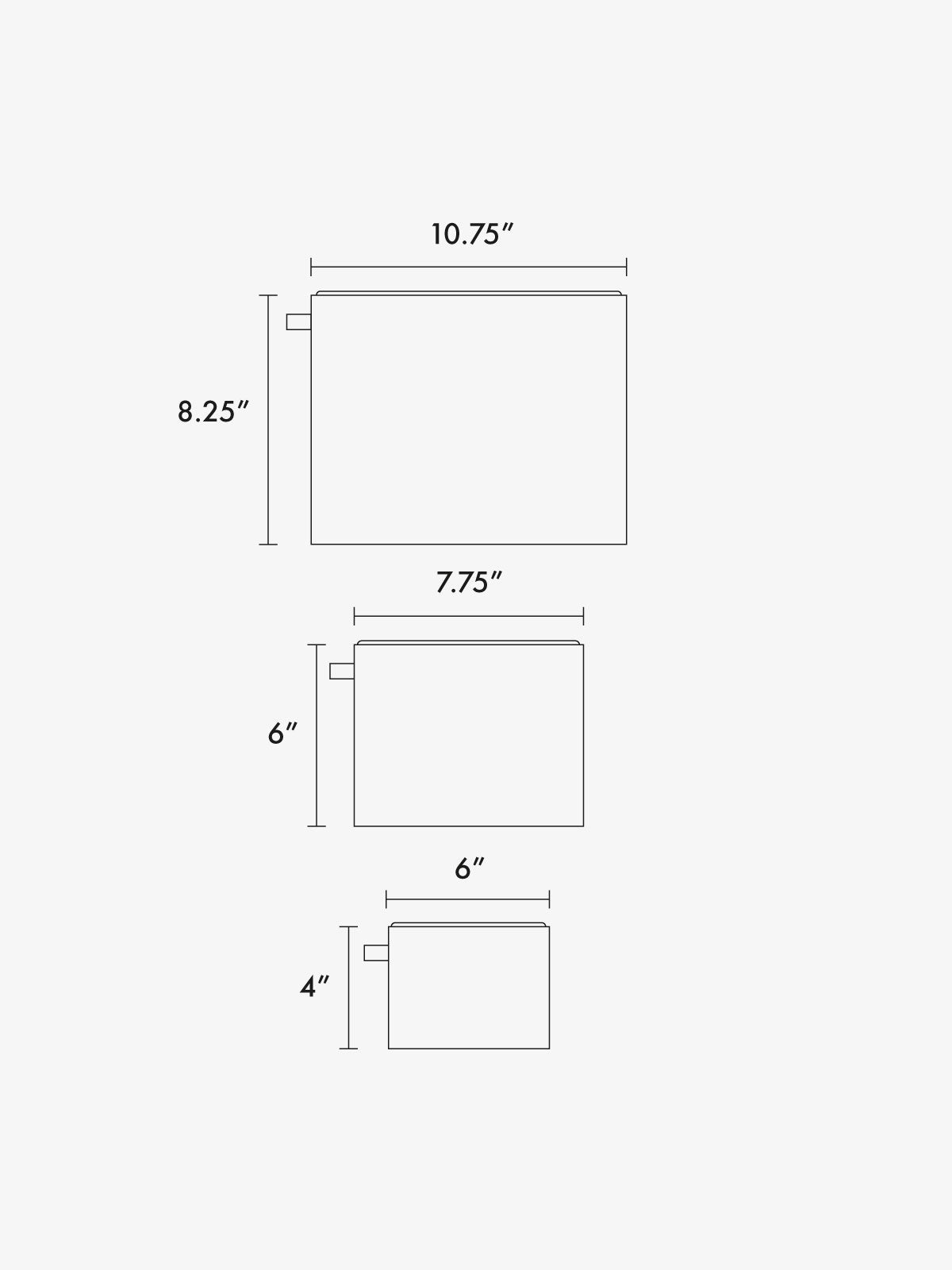 Compakt Zip Pouch Set