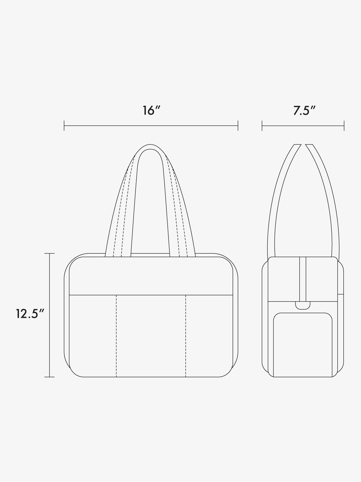 Luka Duffel in Vegan Leather