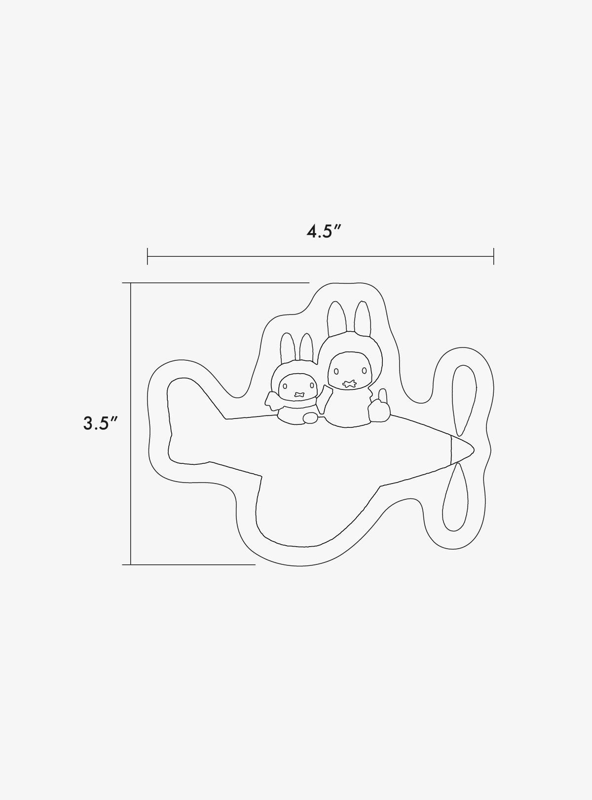 Miffy Pluffy Bag Charm