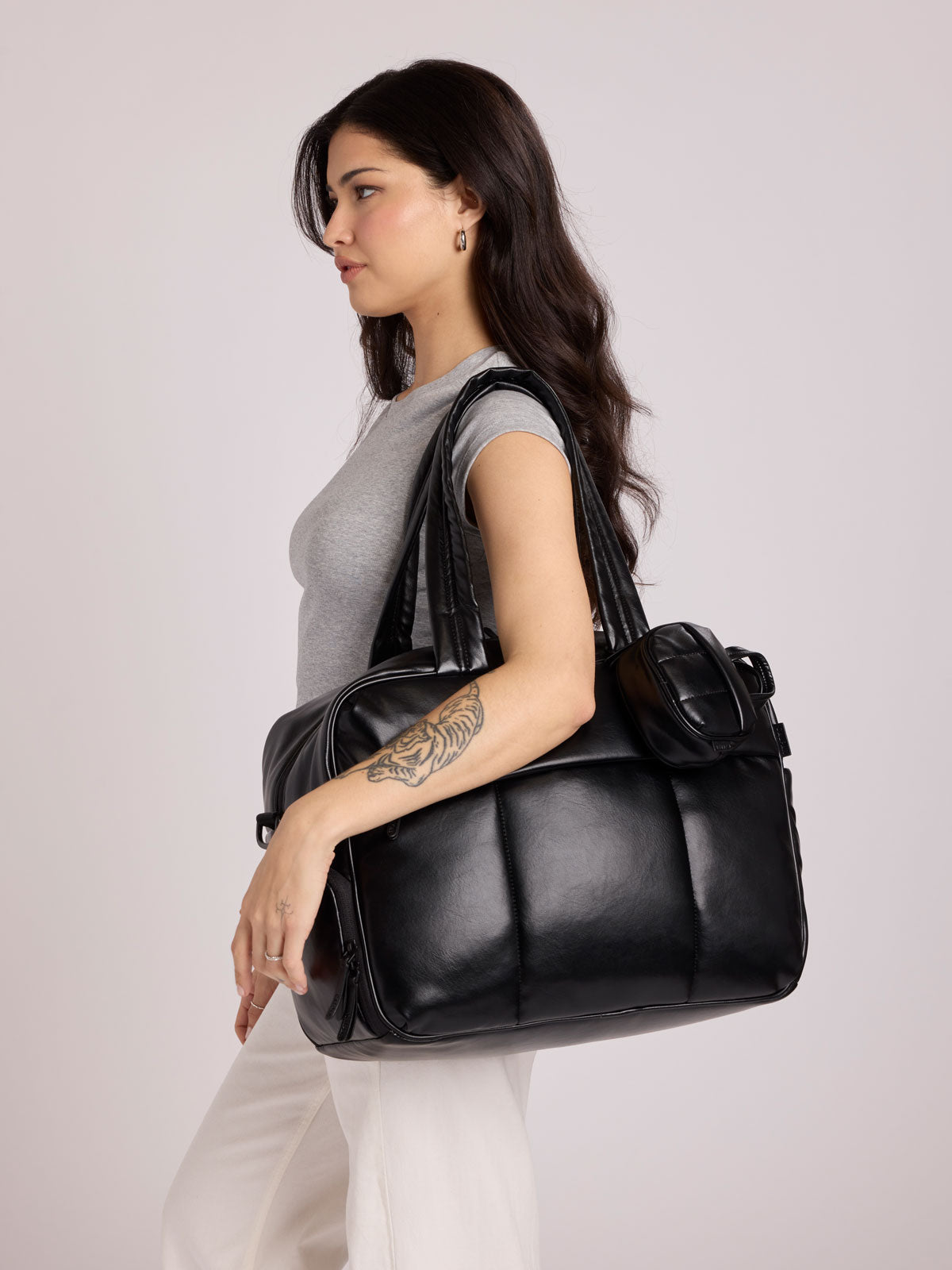Luka Duffel in Vegan Leather