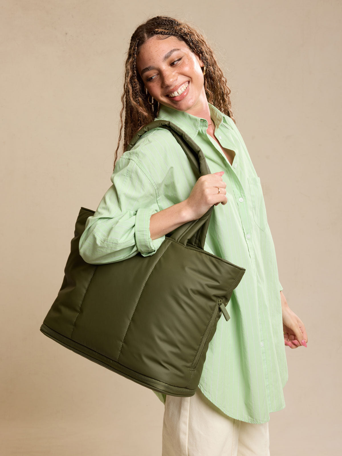 Luka Expandable Laptop Tote