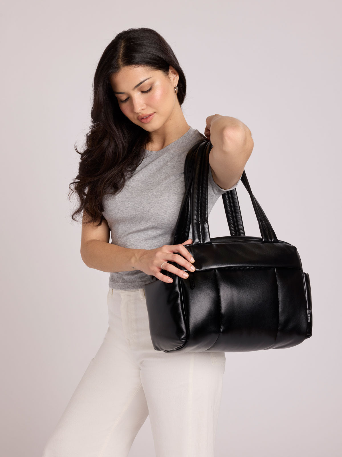 Luka Mini Duffel in Vegan Leather