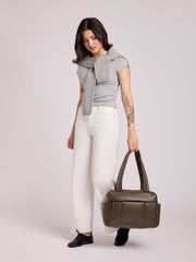Luka Mini Duffel in Vegan Leather
