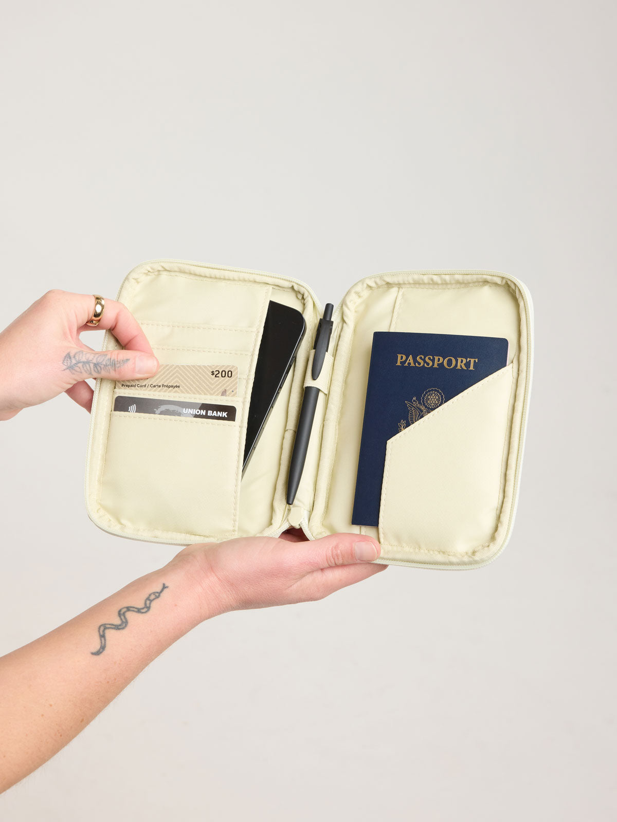 Luka Zip Passport Wallet