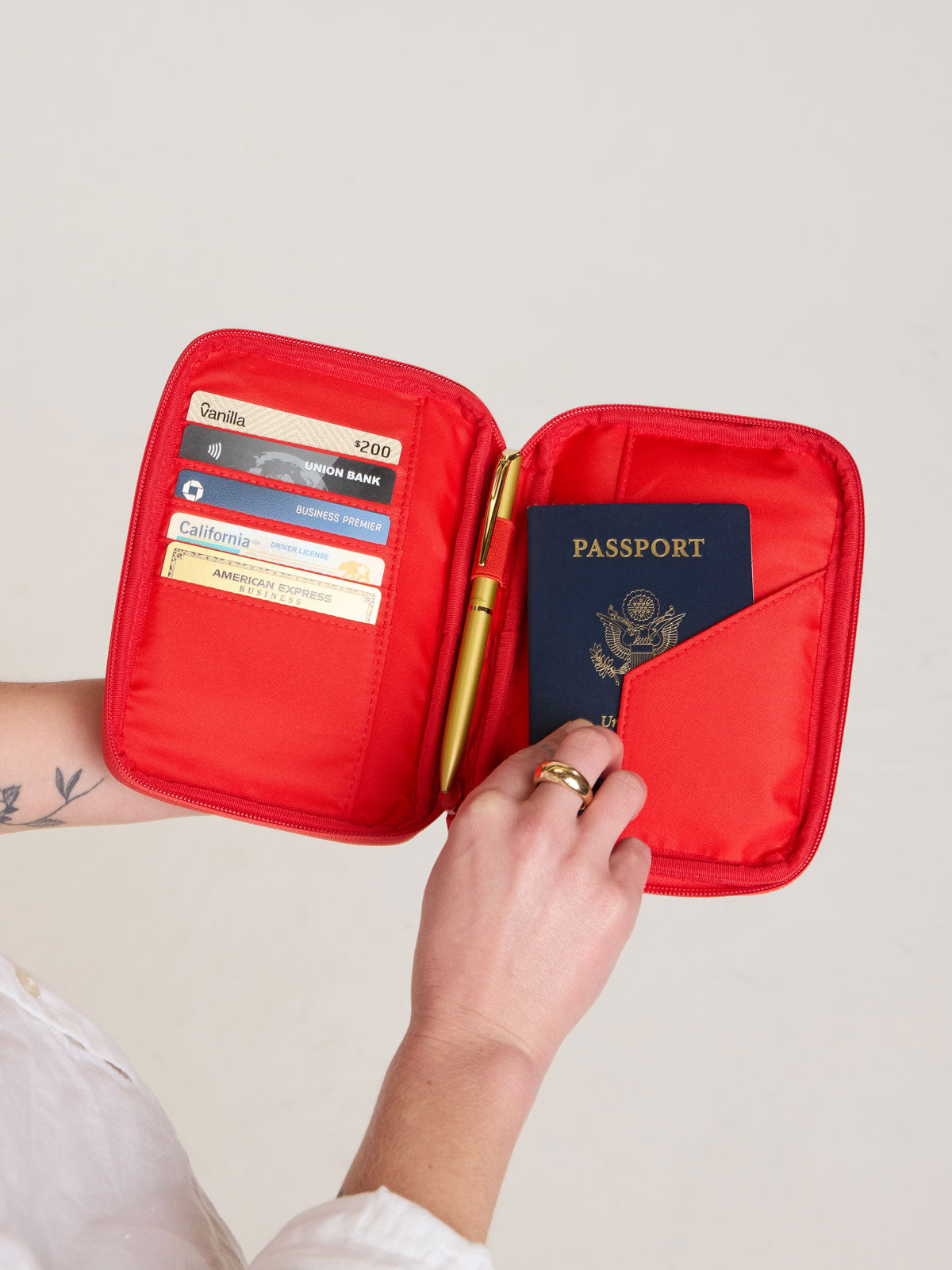 Luka Zip Passport Wallet