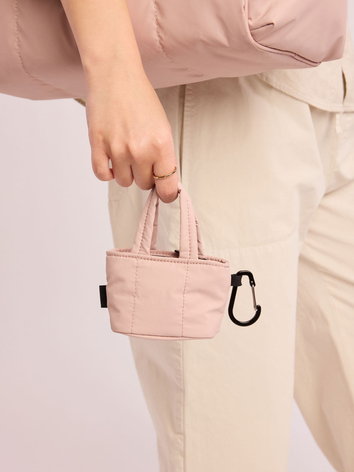 Luka Tote Zip Bag Charm