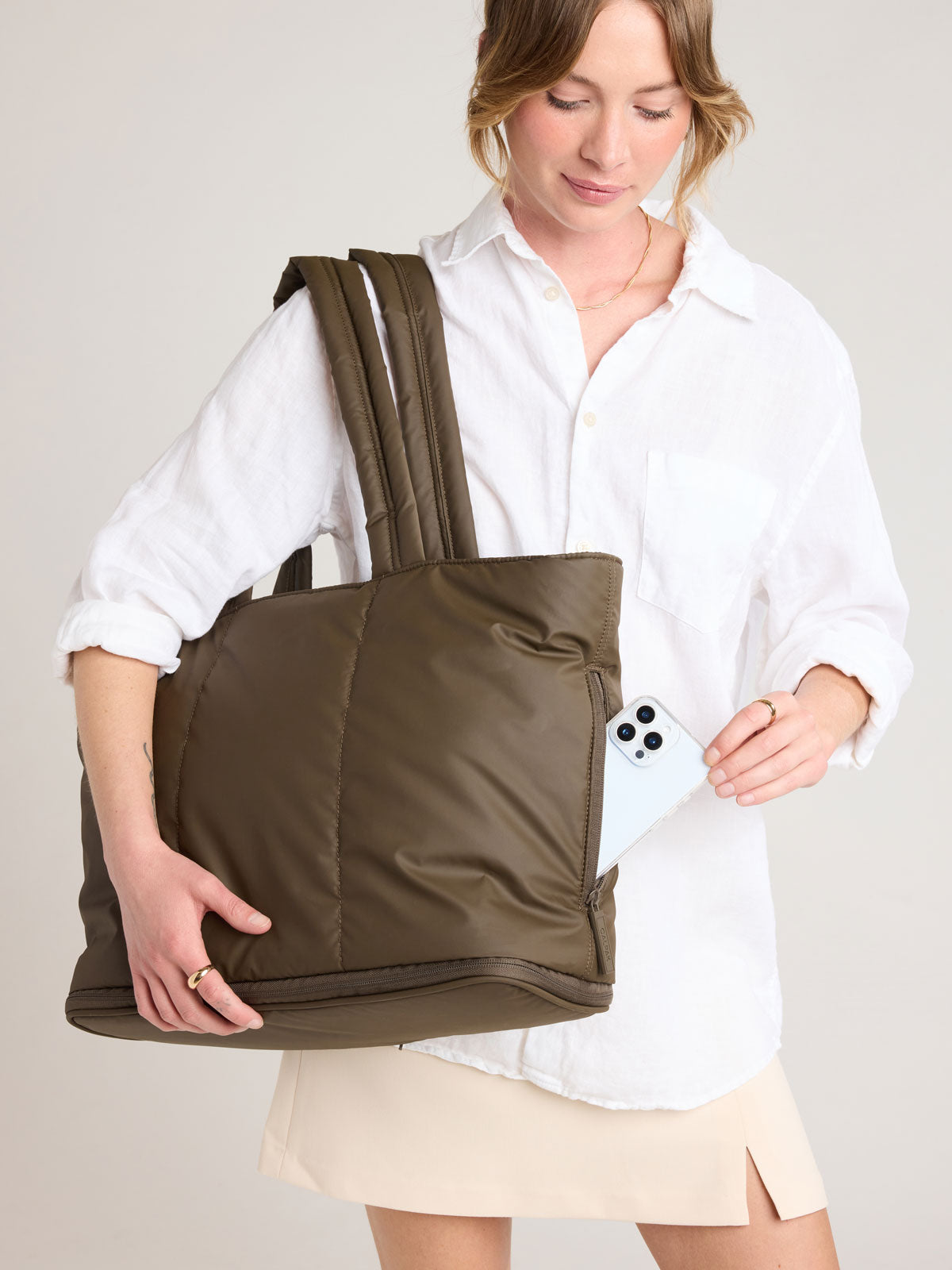 Luka Expandable Laptop Tote