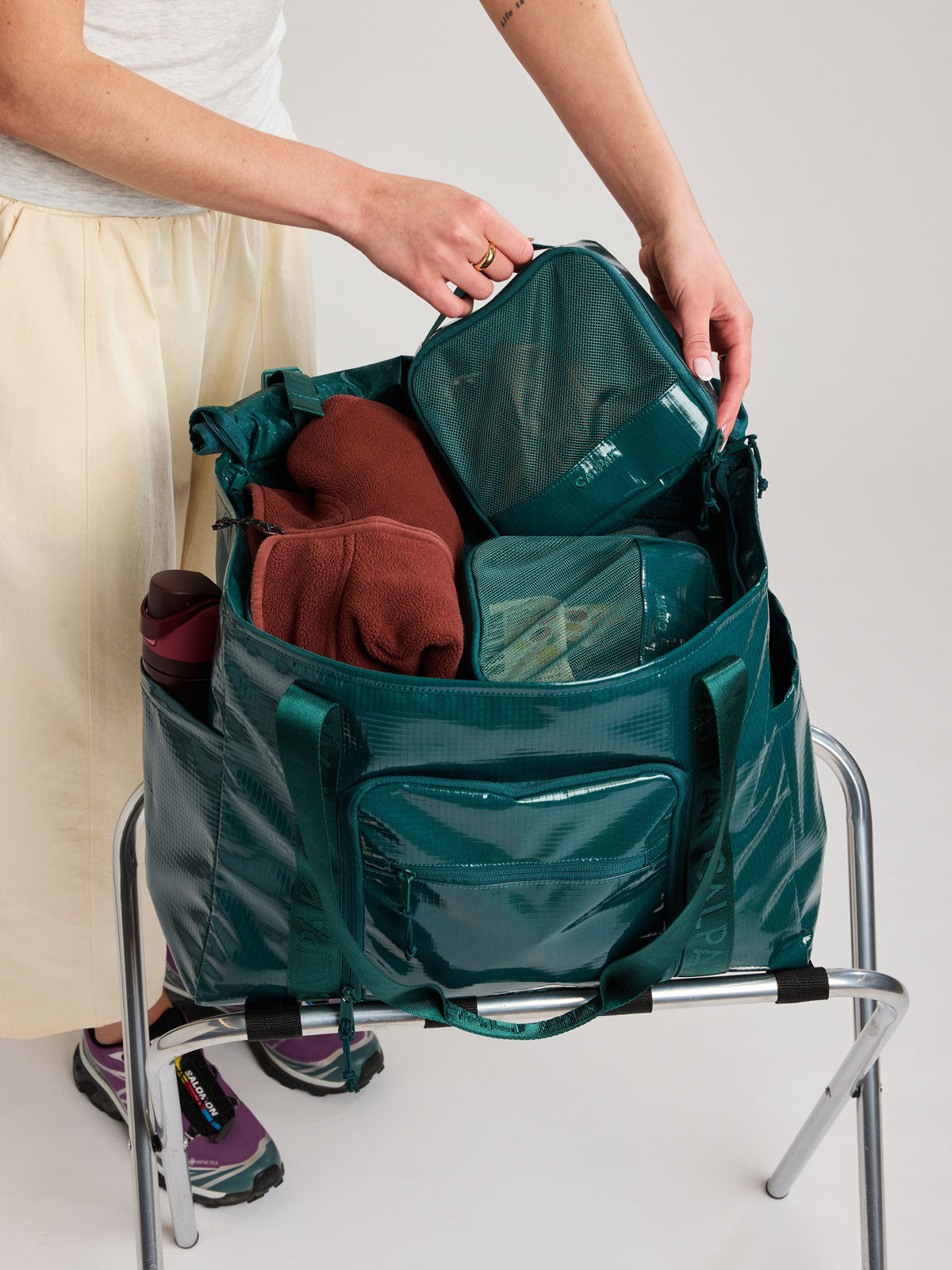 Terra 35L Water Resistant Zip Tote Bag