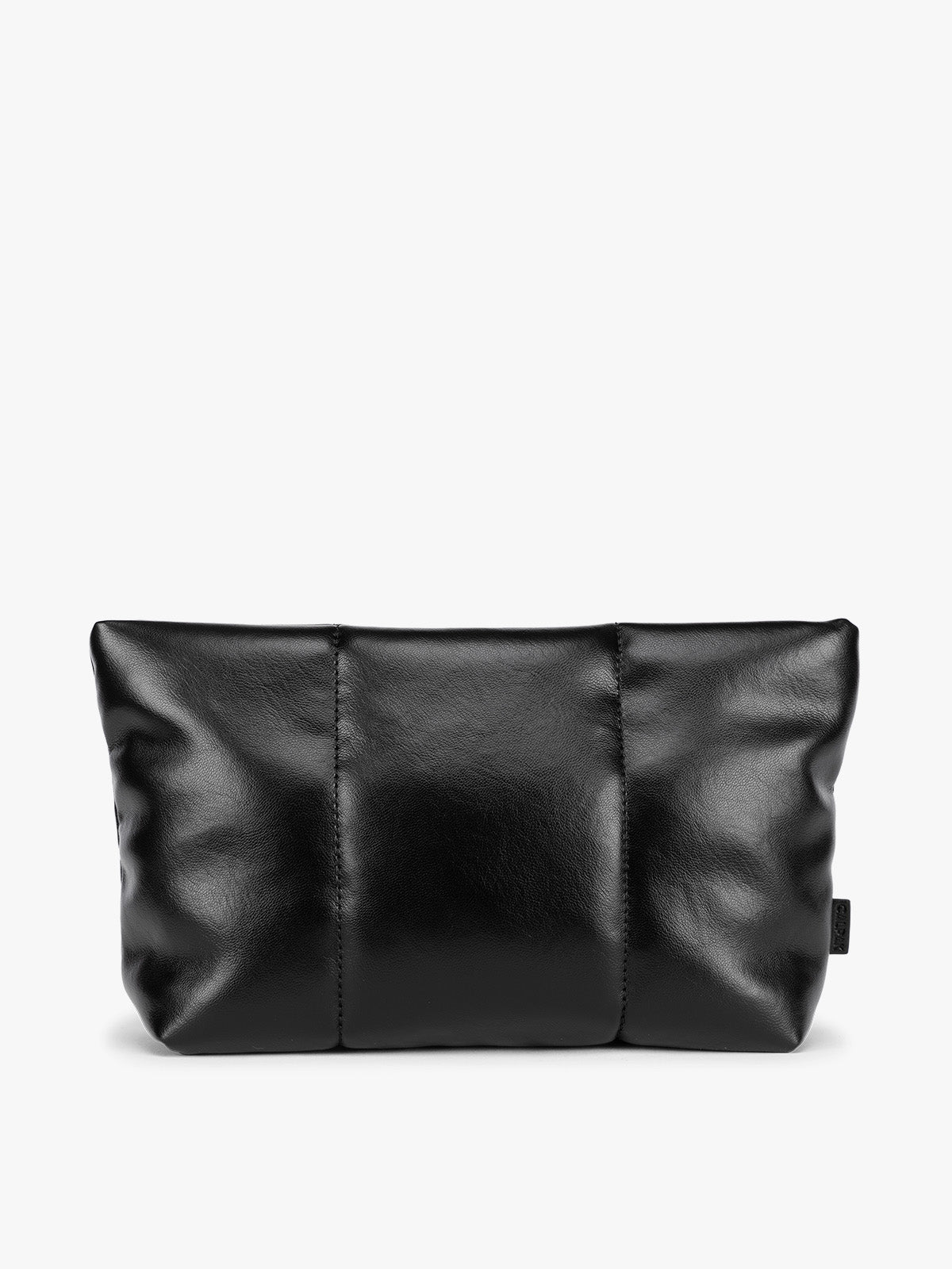 Luka 2 Quart Zip Pouch in Vegan Leather