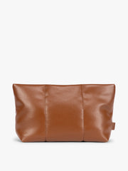 Luka 2 Quart Zip Pouch in Vegan Leather