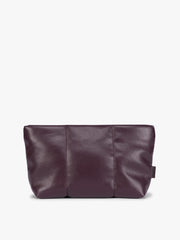 Luka 1 Quart Zip Pouch in Vegan Leather