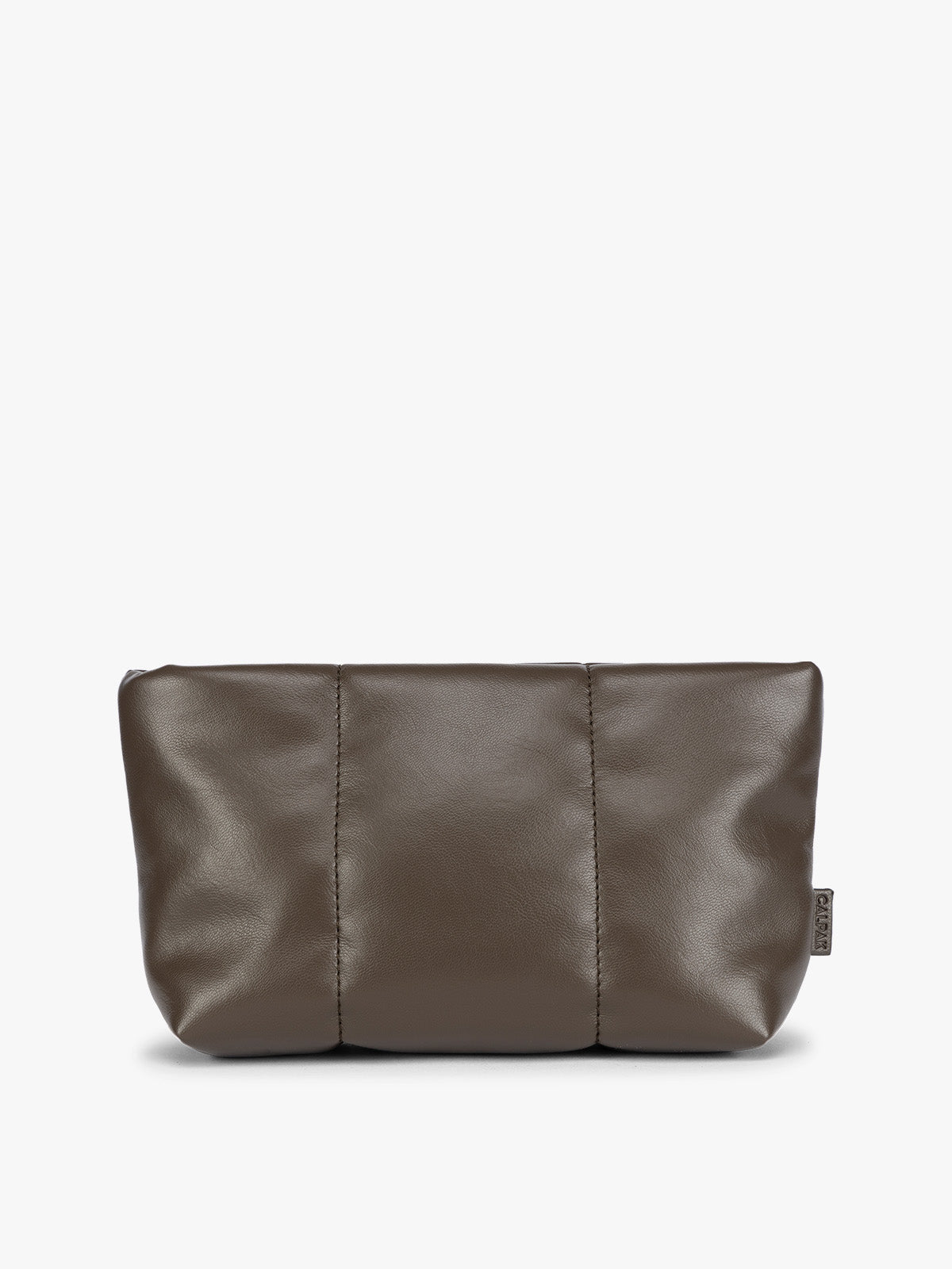 Luka 1 Quart Zip Pouch in Vegan Leather