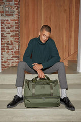 Stevyn Duffel Bag with Shoe Compartment